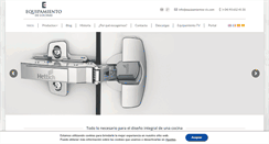 Desktop Screenshot of equipamientos-clc.com