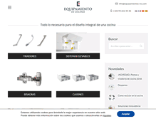 Tablet Screenshot of equipamientos-clc.com